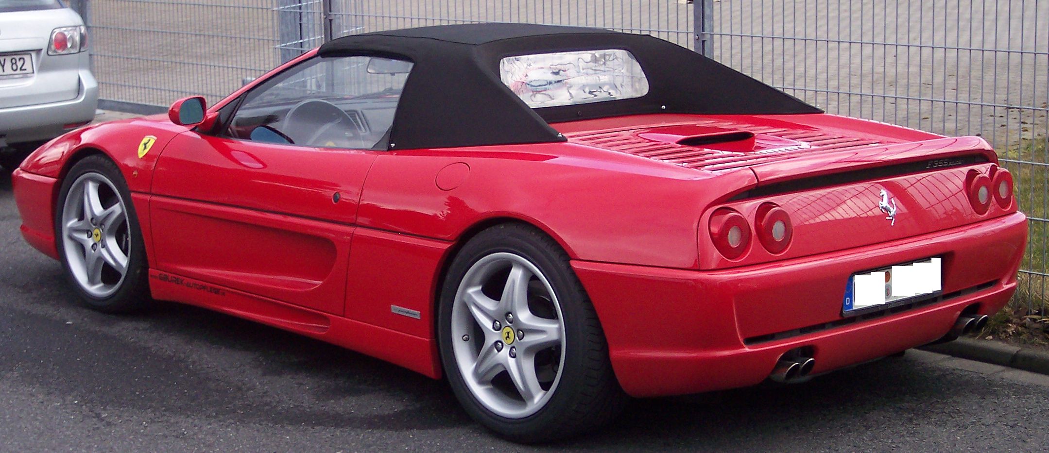 Ferrari F355 technical specifications and fuel economy